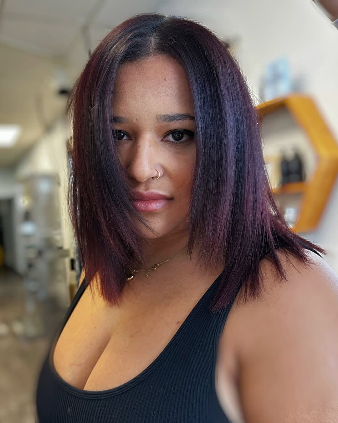 Rich brunette colour