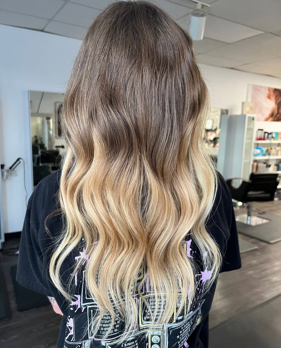 Lived-in blonde balayage by Stylush Salon, Fort Frances