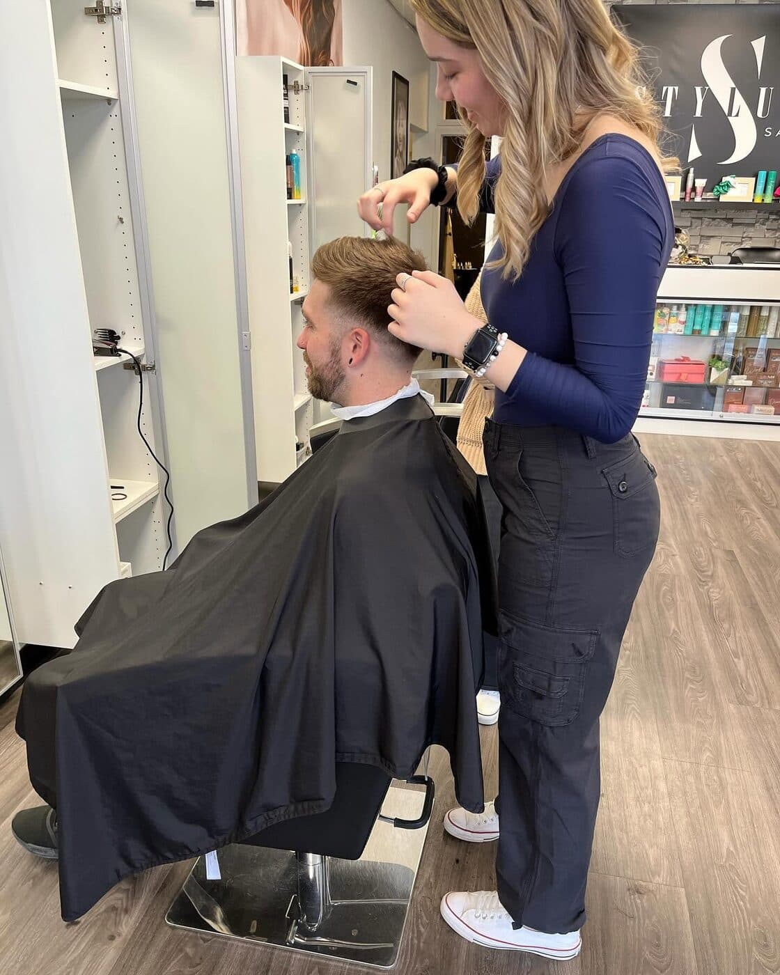 Inside Stylush Salon, Fort Frances